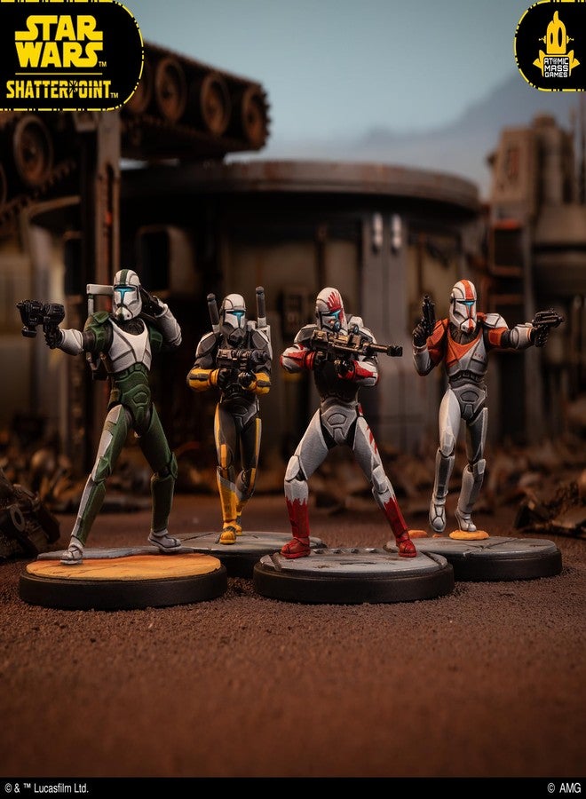 أسمودي لعبة Asmodee Star Wars Shatterpoint Delta Squad، حزمة تشكيل الفريق - تتضمن الزعيم، والمُصلِح، وسيف، وسكورتش، لعبة استراتيجية مصغرة للأطفال والكبار، من عمر 14 عامًا فما فوق، لاعبين، مدة اللعب 90 دقيقة - Image 4
